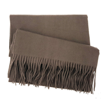 Men's cashmere scarf virgin woollen popular wild solid color warm thick scarf monochrome shawl