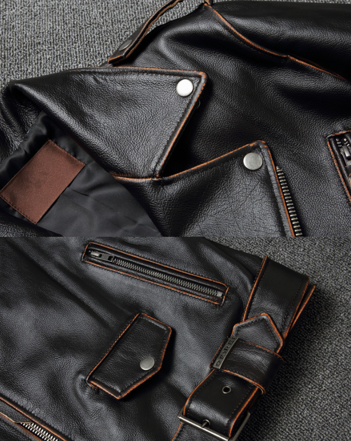 Harley's New Motorcycle Jacket Leather Men