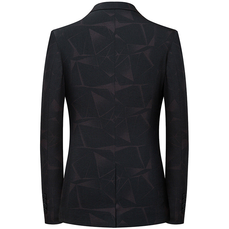 Men's casual small suit