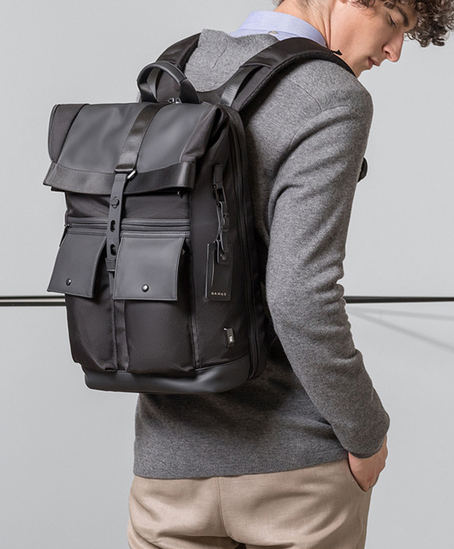 Oxford cloth men's backpack.