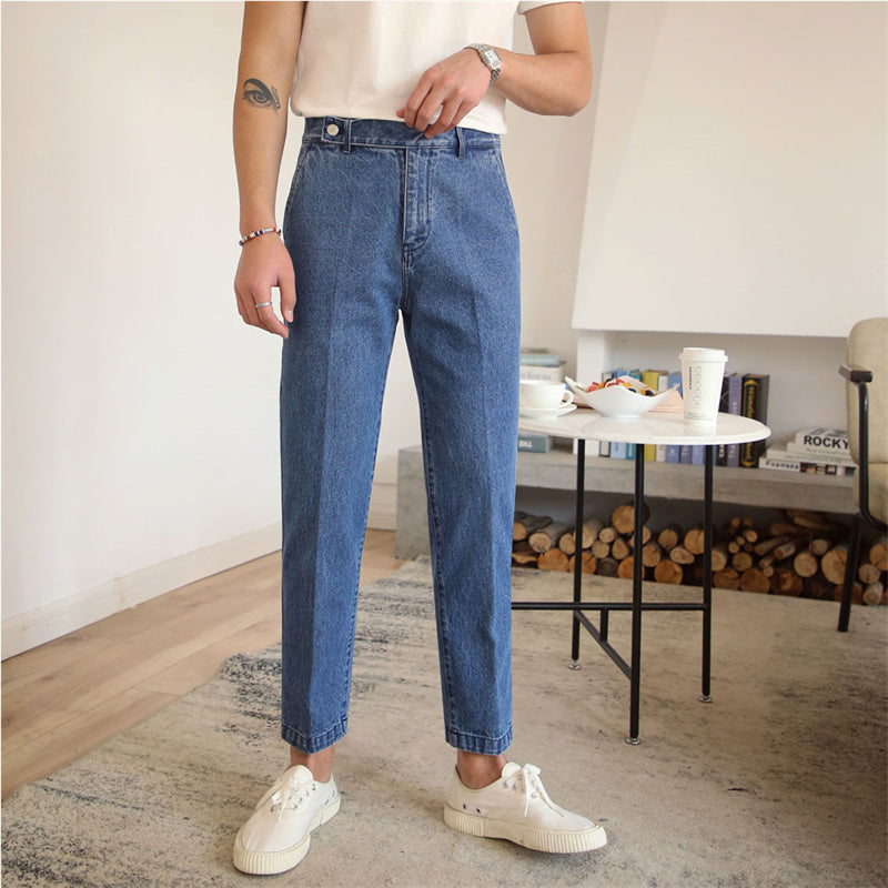 Casual Straight Pants Trendy Fashion Slim