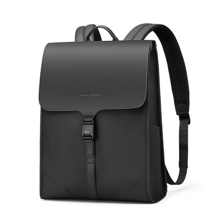 Men's Magnetic Buckle Fashion Computer Backpack Leisure Student Bag