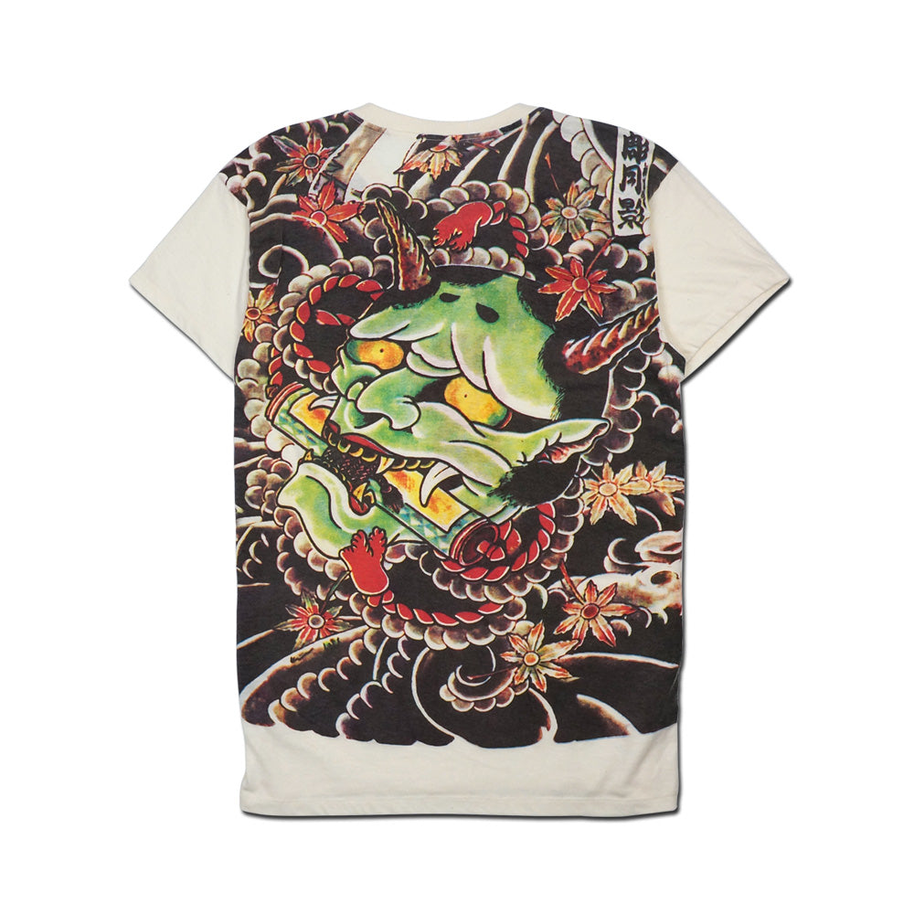 Japanese short sleeve printed T-shirt