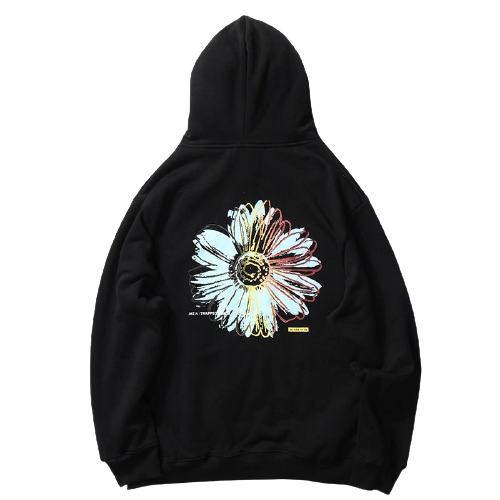 Tide brand daisy graffiti sweater