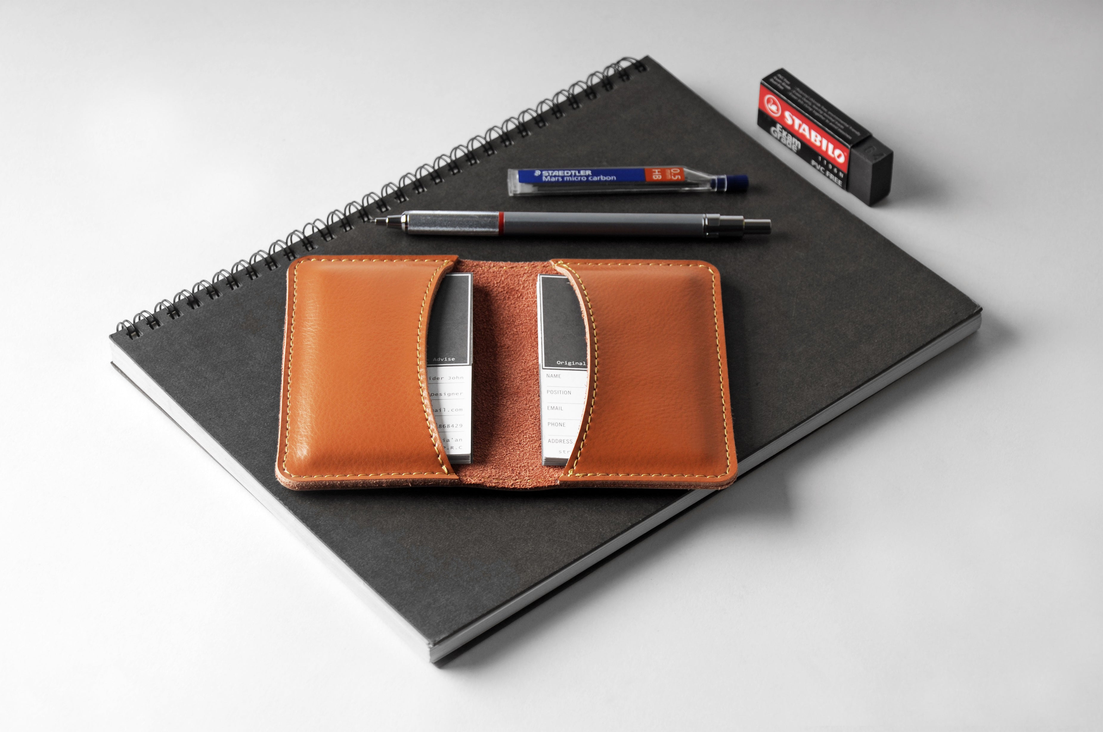 Leather Business Holder Men's And Women's Card Holders