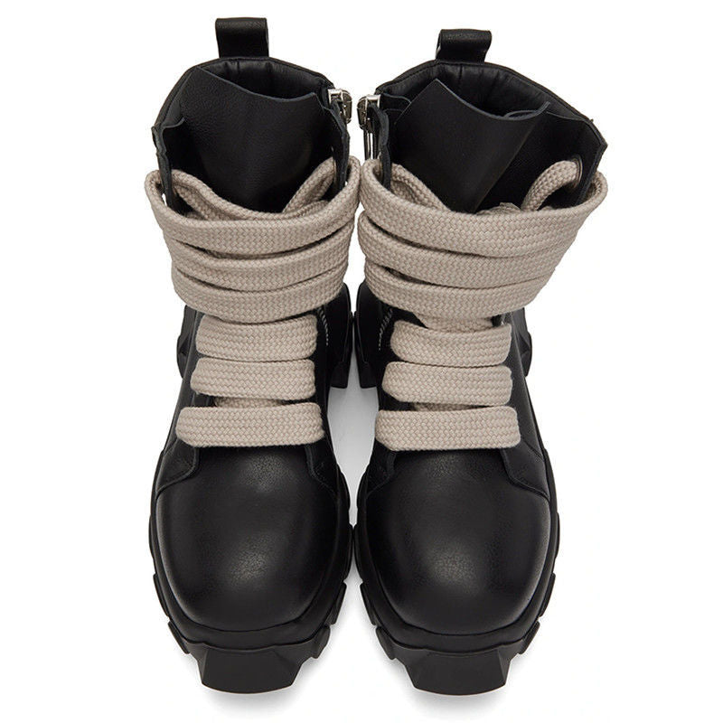 Individual Motorcycle Zipper Boots In Europe And America