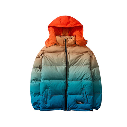 Color changing hooded coat