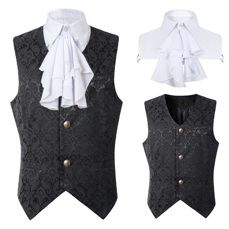 Men's Medieval Clothing Retro Short Vest