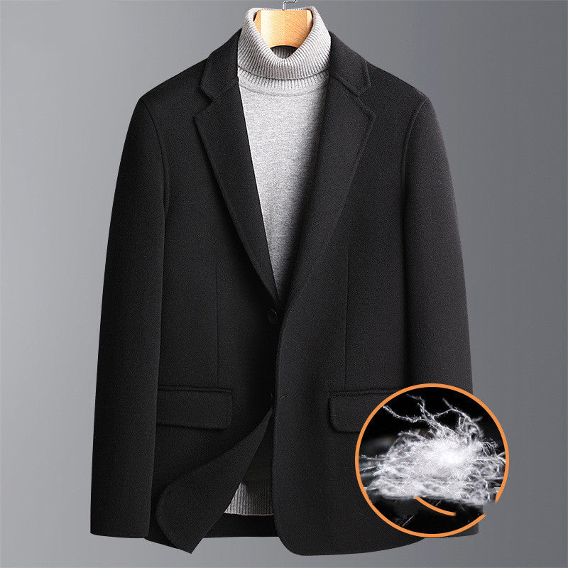 Men's Thickened Warm Double-sided Woolen coat