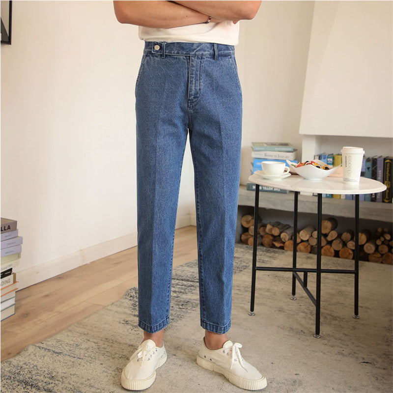 Casual Straight Pants Trendy Fashion Slim