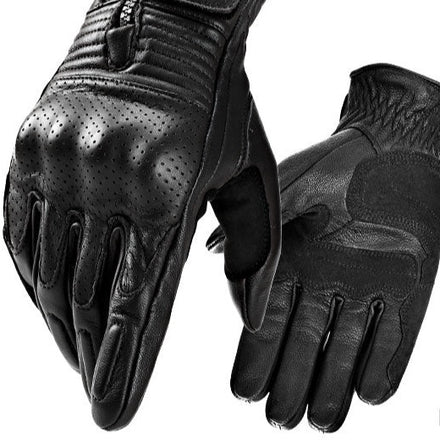 Vintage Hardshell SheepskinShockproof And Breathable  Gloves